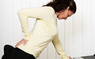 Klinische Manifestationen der lumbalen Osteochondrose